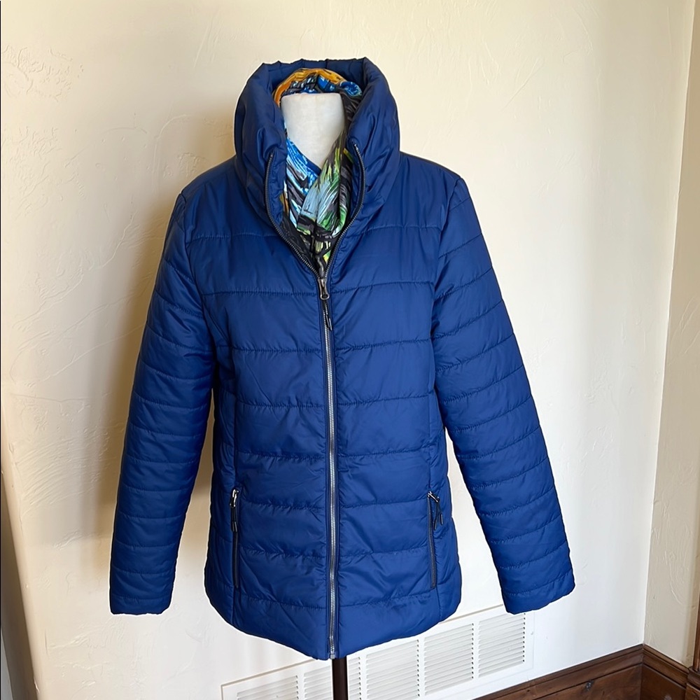Blue Puffer Jacket